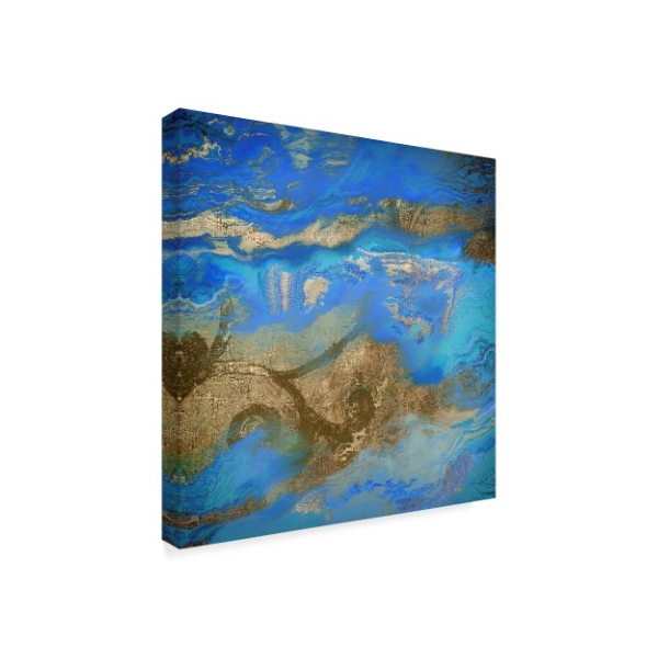 Color Bakery 'Cobalt Sea' Canvas Art,24x24